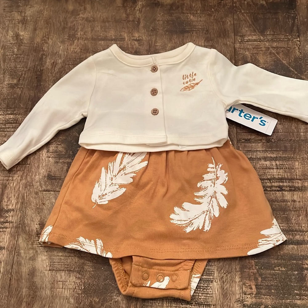 Carter’s one piece outfit with jacket.